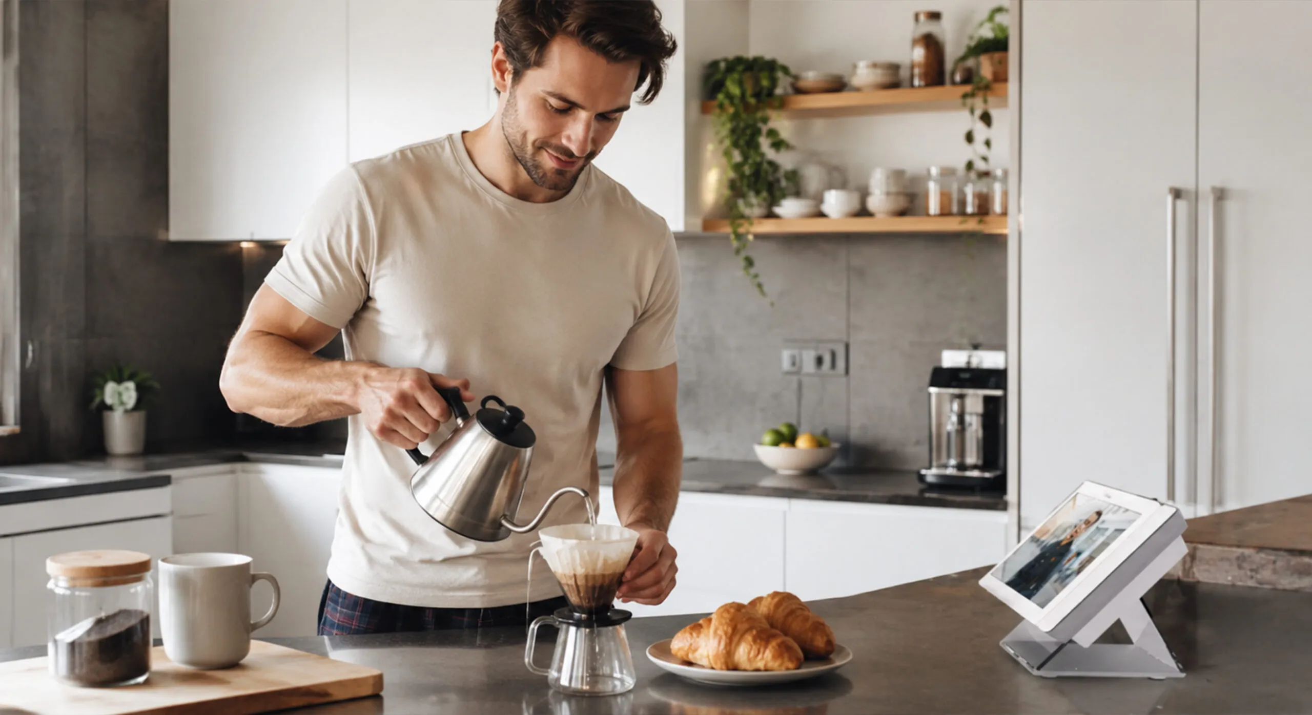 Videocitofono smart Comelit in una casa connessa per gestire chiamate e accessi in modo semplice