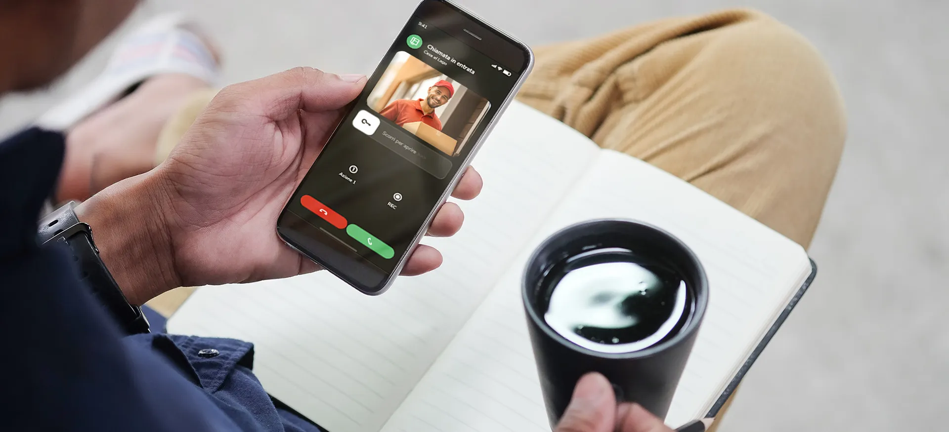 Funzionalità evolute: app registrazione accesso da remoto