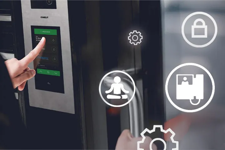Controllo accessi e sicurezza con sistemi di videocitofonia touch-screen avanzati.
