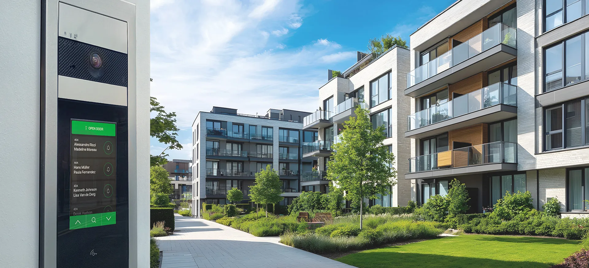 settori di applicazione dei sistemi videocitofoni