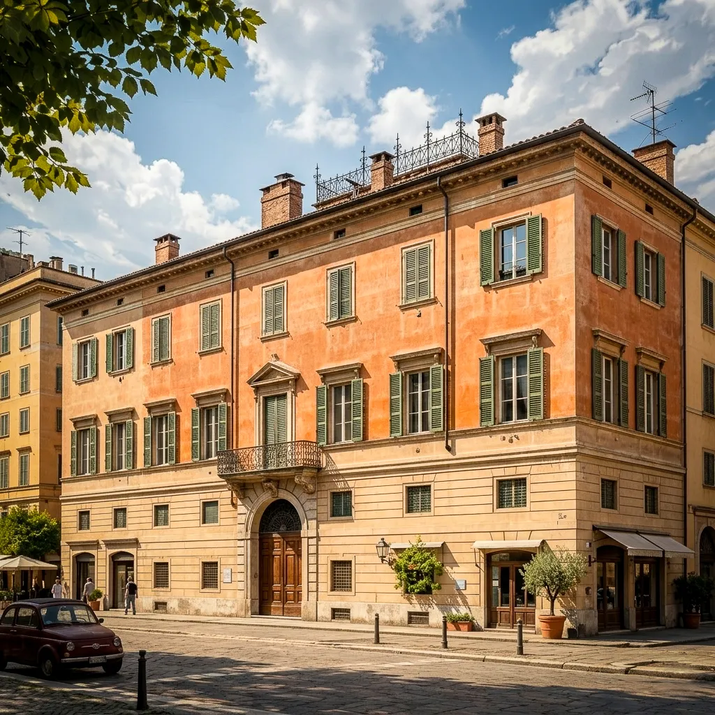 Installazione di impianti videocitofonici presso Palazzo Pignatti Morano a Modena realizzata da Marti Sistemi